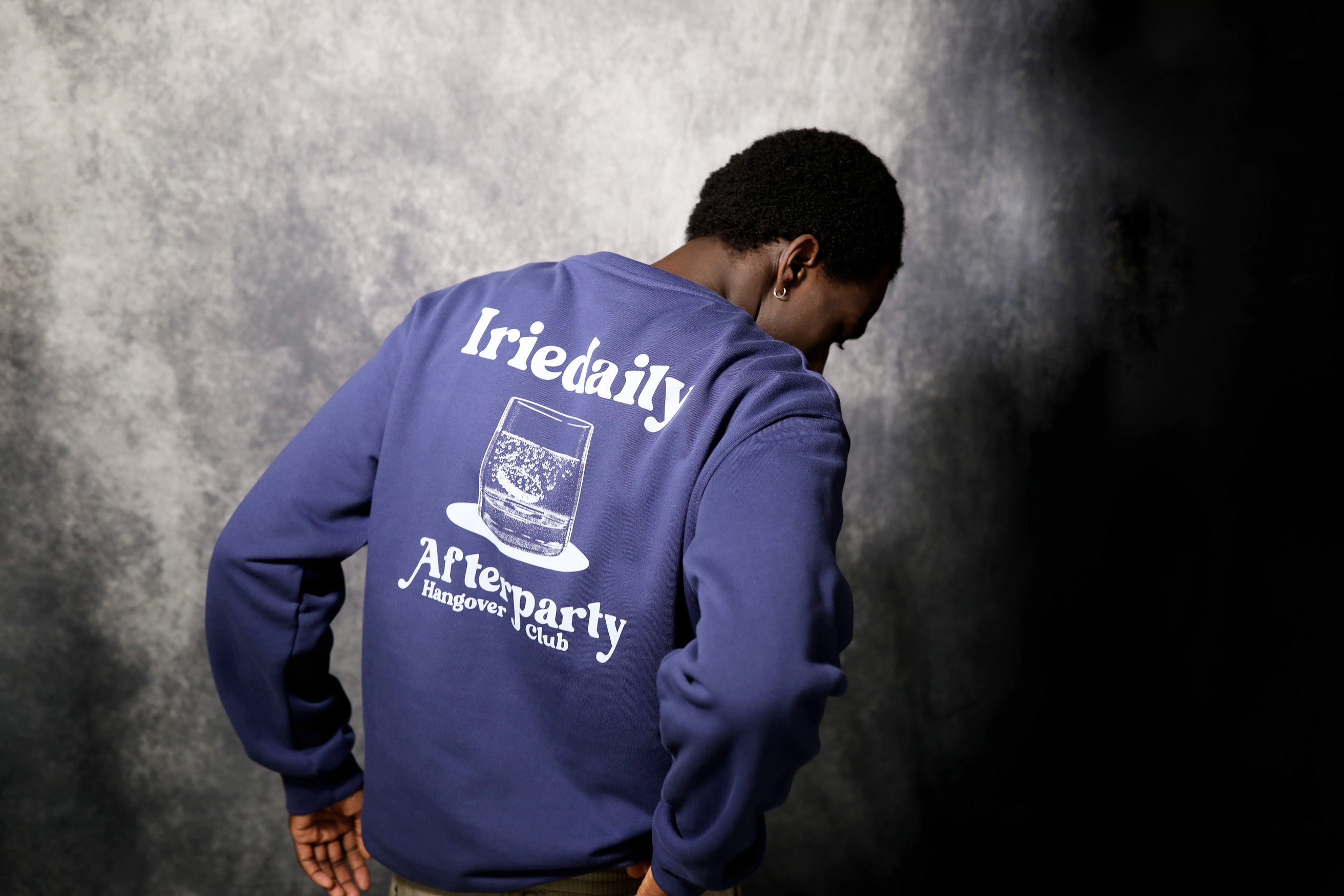 Hangover Club Crewneck Crown Blue