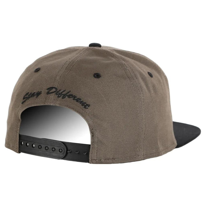 Daily Contra Snapback Cap Stone Grey