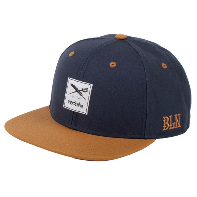 Daily Contra Snapback Navy/Brown