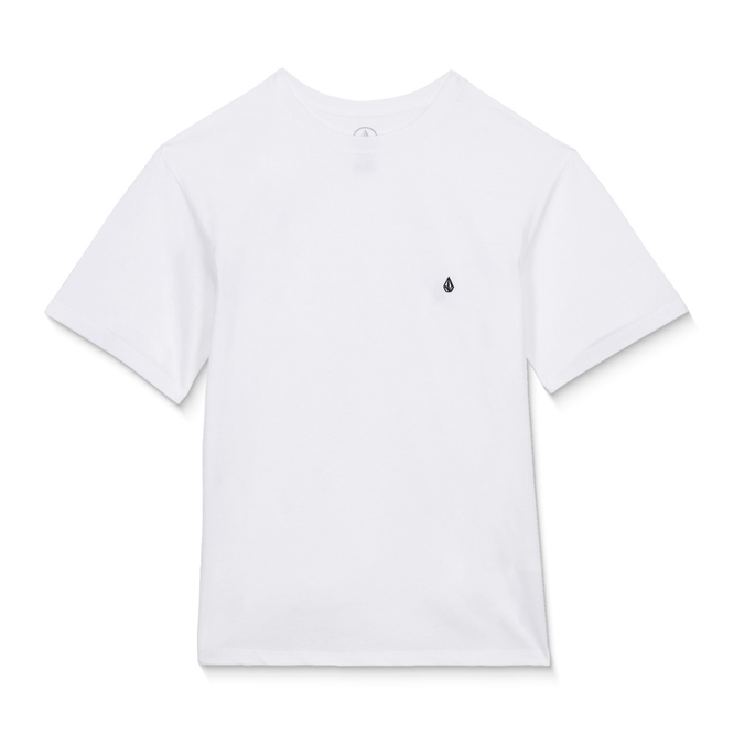 Kids Stone Blanks Basic T-Shirt White