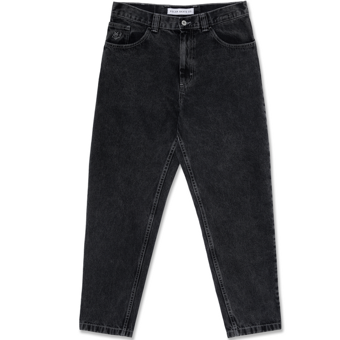 '92! Denim Pants Silver Black