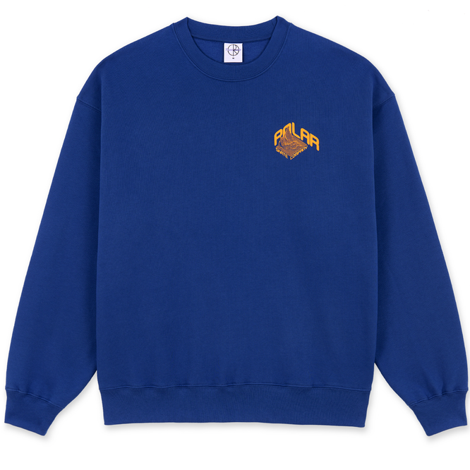 Graph Dave Crewneck Egyptian Blue