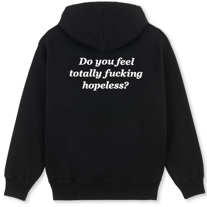 Hopeless Dave Hoodie Black