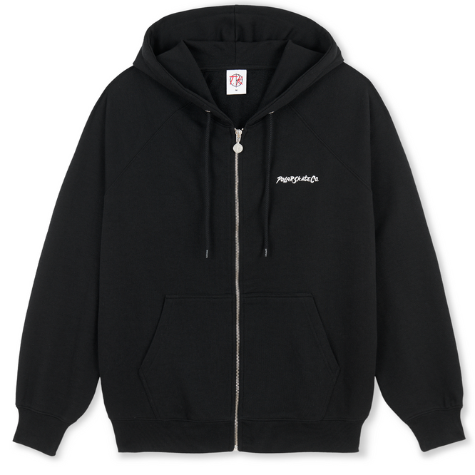 12 Faces Default Zip Hoodie Black