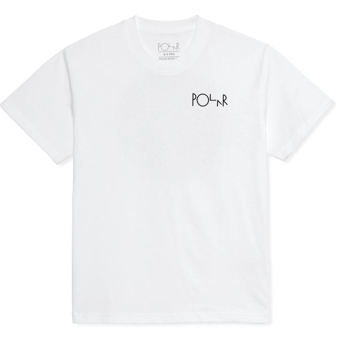 Kids Fill Logo T-shirt White/Black