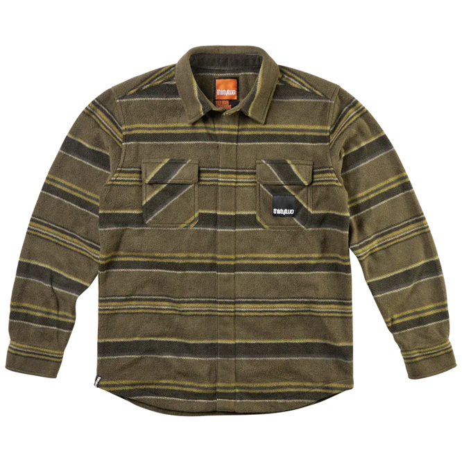 Rest Stop Fleece Shirt Tobacco