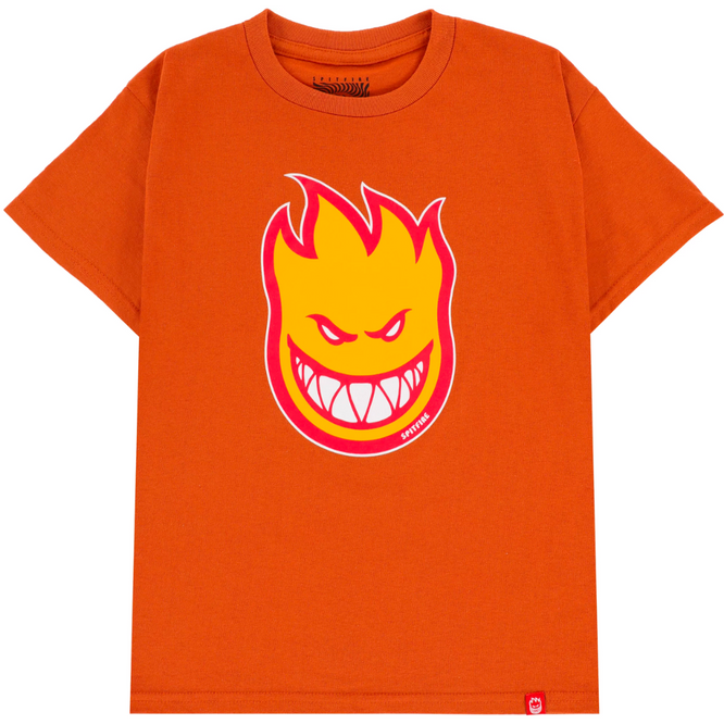 Kids Bighead Fill T-Shirt Orange/Gold/Red