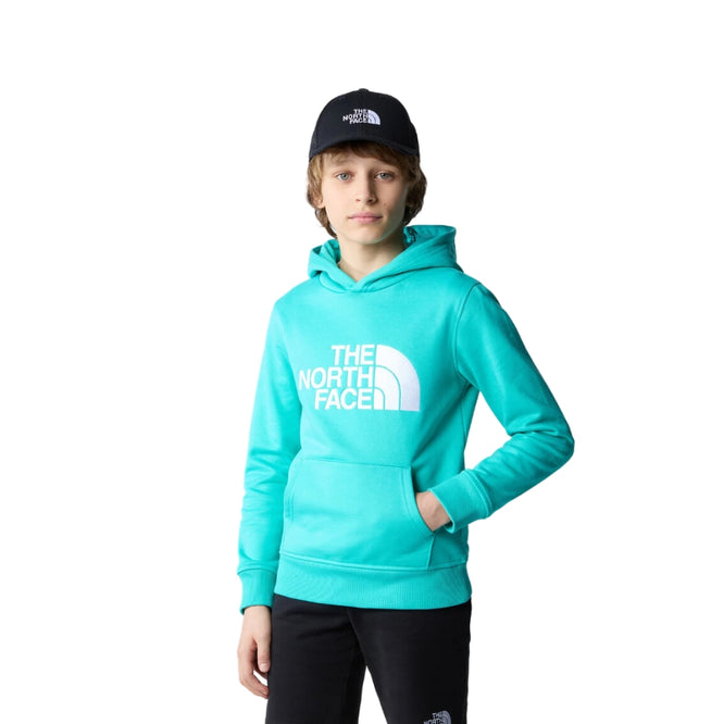 Kids Drew Peak Hoodie Geyser Aqua