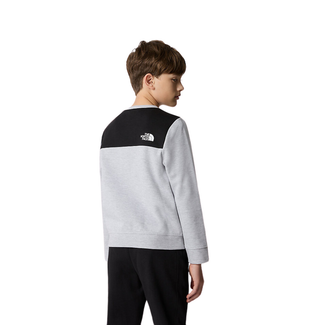 Kids Tech Crew Sweater TNF Light Grey Heather