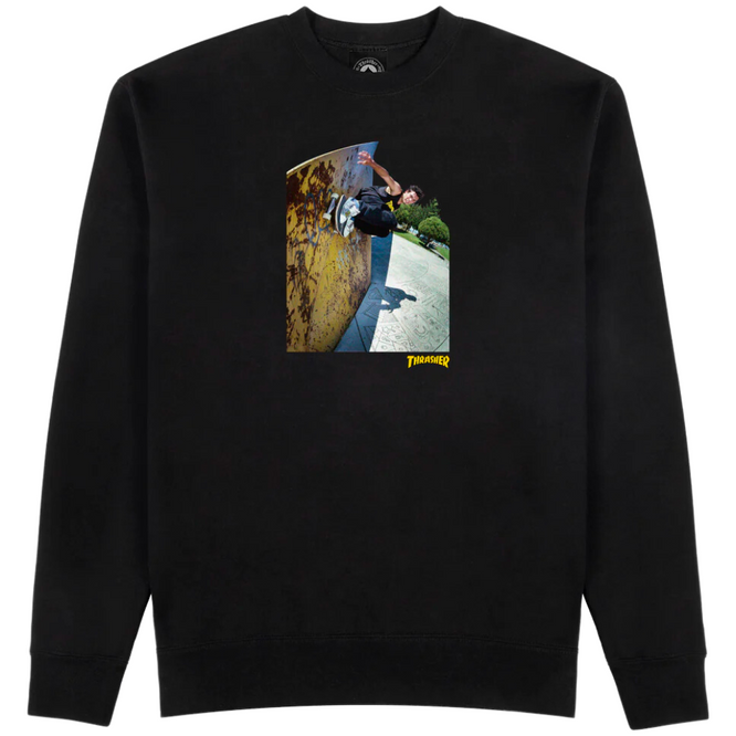 Mic-E Wallride Crewneck Black