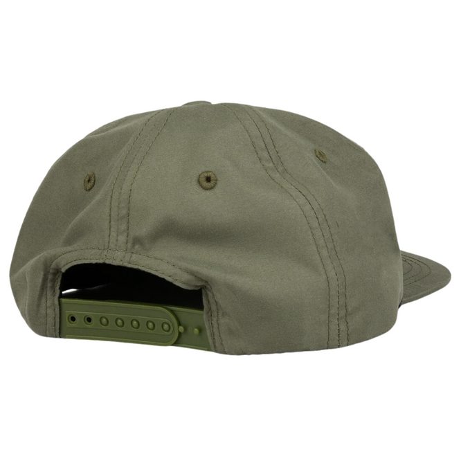 Rope Snapback Cap Olive/Black