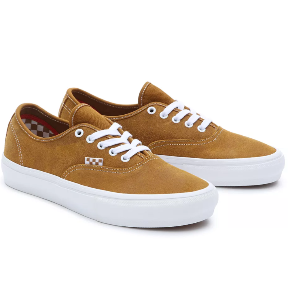 Skate Authentic Leather Brown Stoked Boardshop
