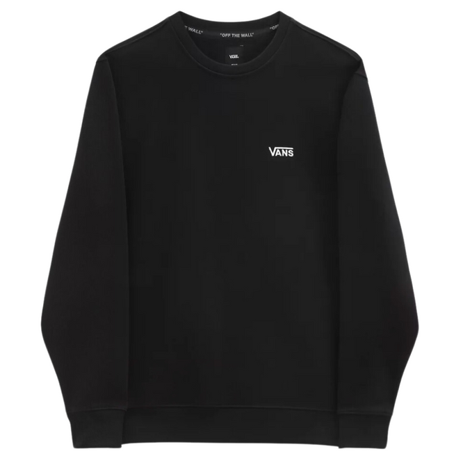 Core Basic Crew Fleece Sweatshirt Black
