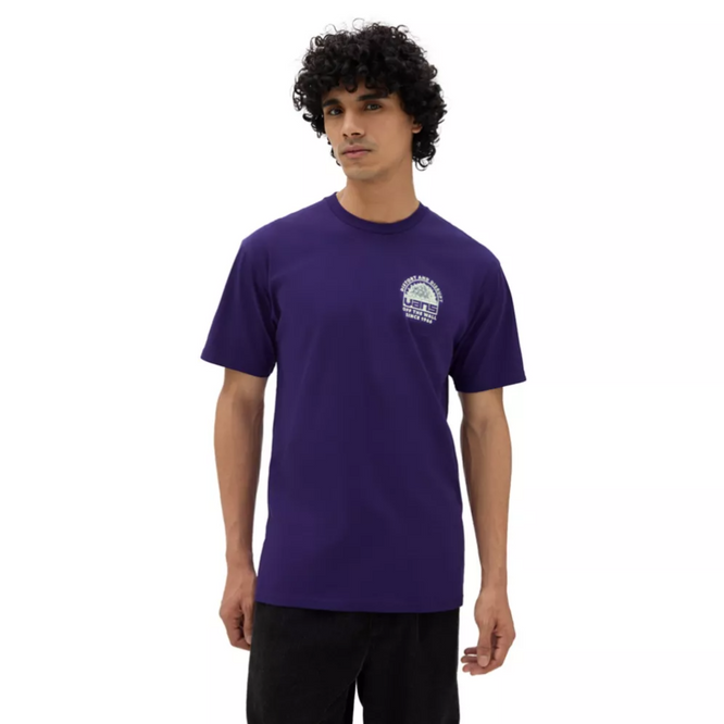 Distort And Disrupt T-Shirt Violet