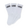 Kids Drop V Classic Check Crew Socks 3-Pack White/Black/Heather Grey