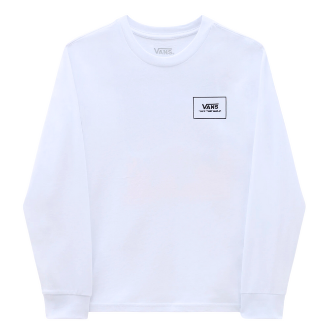 Kids Print Box 2.0 Longsleeve T-Shirt White