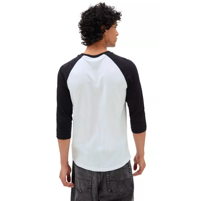 Classic Raglan T-shirt White/Black