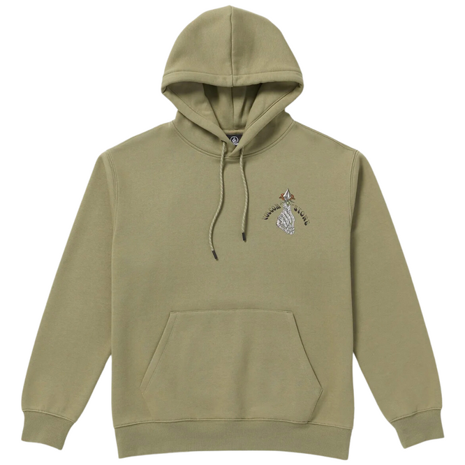Earth Tripper Pullover Hoodie Thyme Green