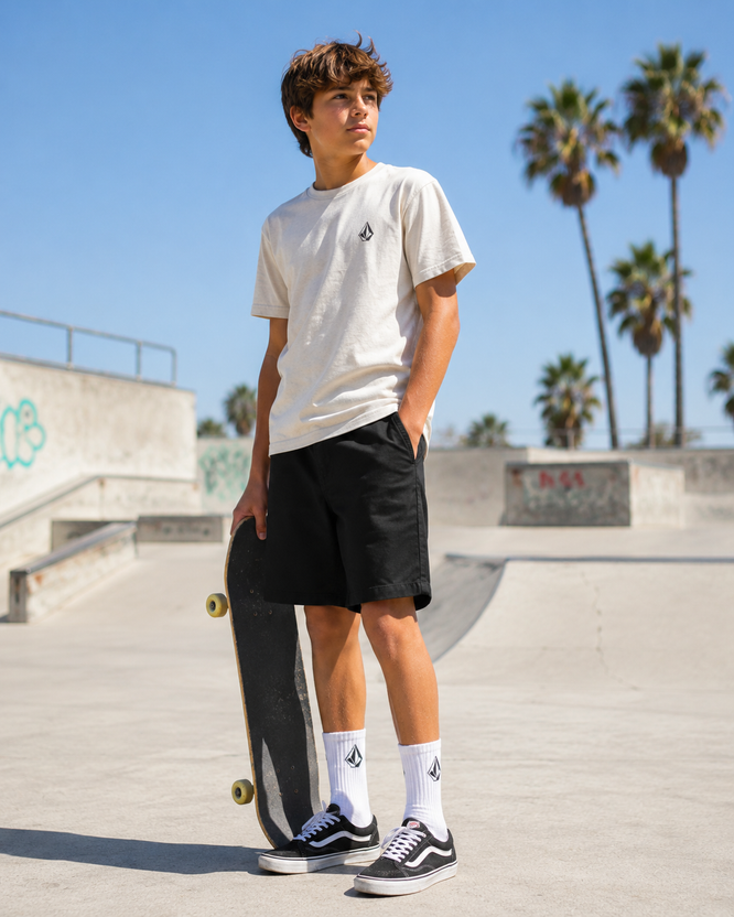 Kids Frickin Chino Short Black