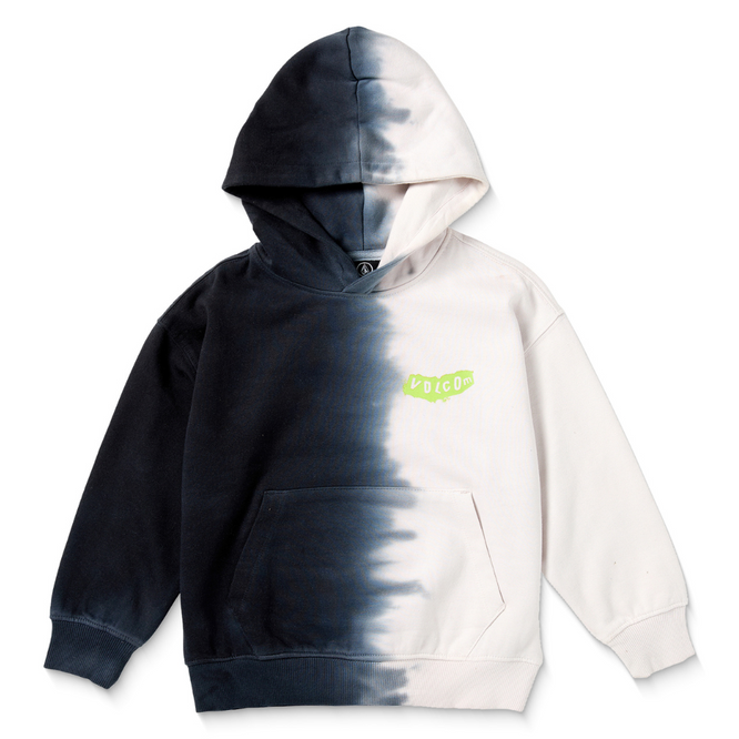 Kids Graffiti Smile Hoodie Black/ White