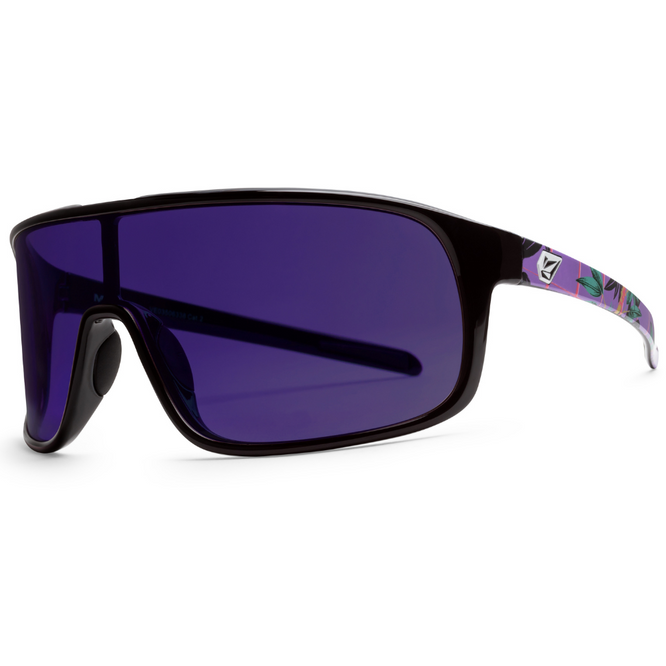 Macho Gloss Purple Paradise Sunglasses + Purple Chrome Lens