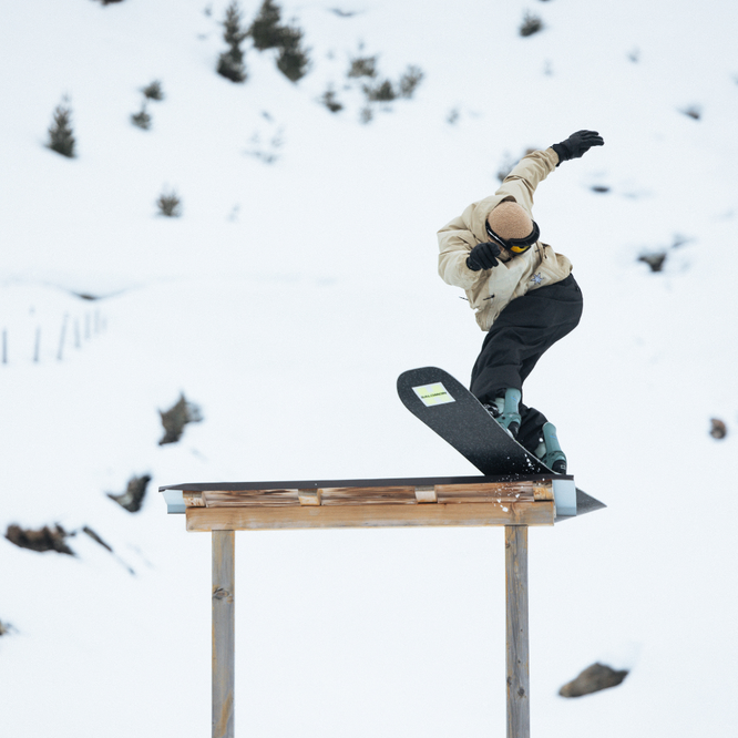 Snow Billow Snowboard Pants Black Denim