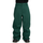 Snow Billow Snowboard Pants Black Green