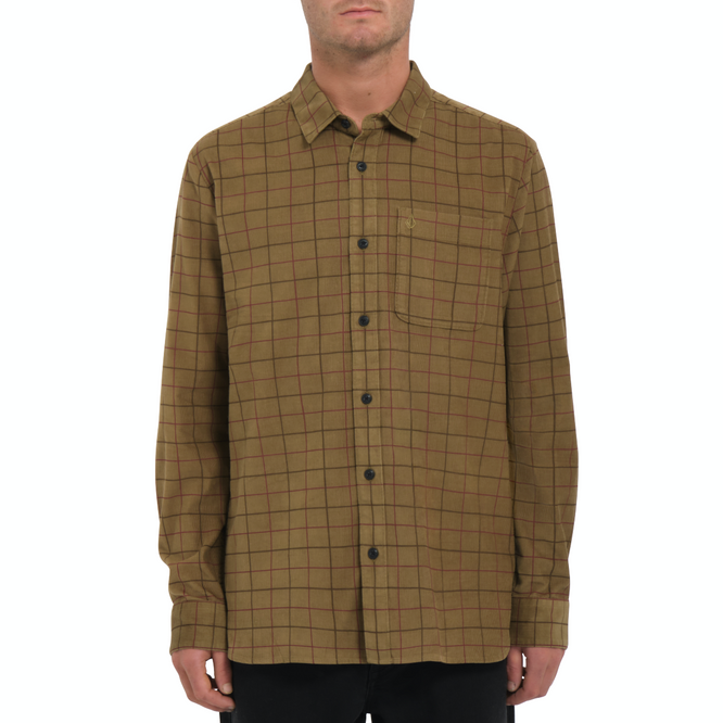 Zander Shirt Dark Khaki