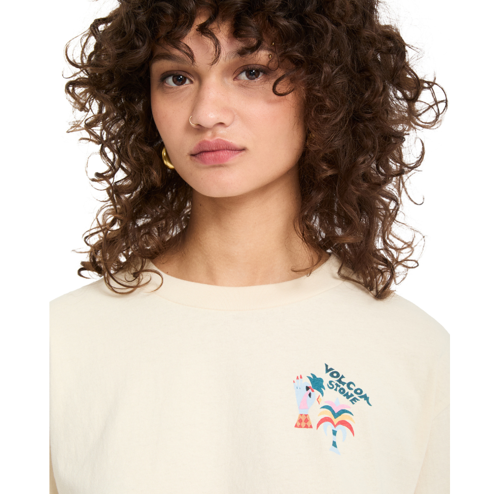 Womens FA Bruno Lucas T-Shirt Vintage White