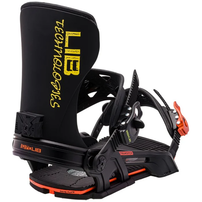 Transfer Black/Orange 2024 Snowboardbindingen