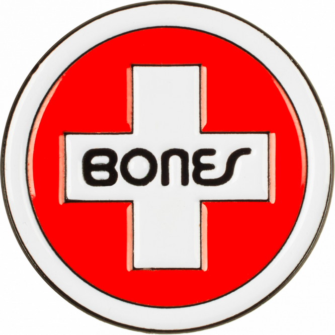 Label Swiss Circle Pin