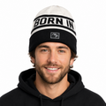 Beanie Name Green/Grey