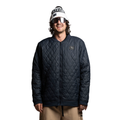 Quilted Gillet Vest Jacket Navy