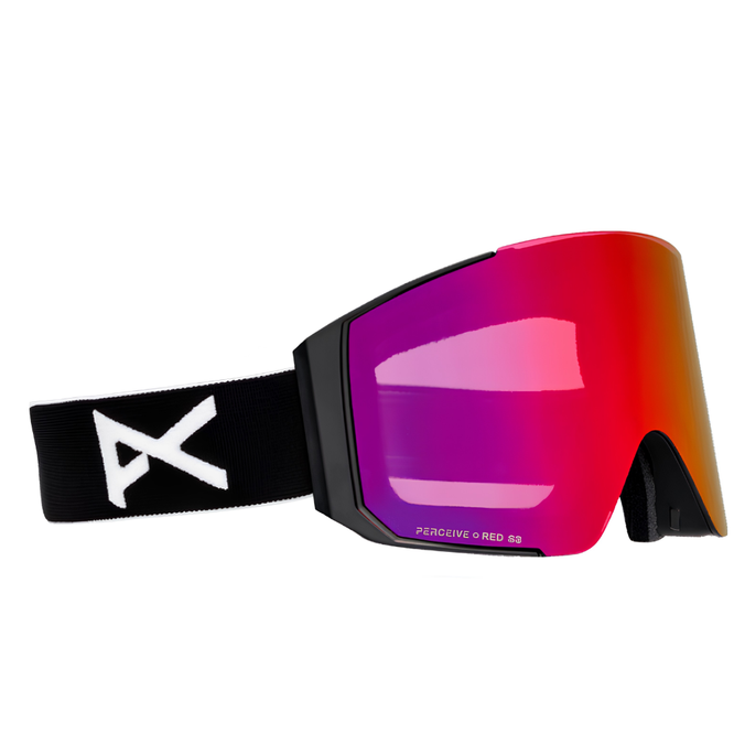 Sync Black/Perceive Sunny Red Snowboard Goggles