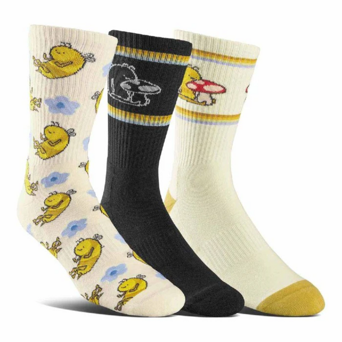 Beeings Crew Socks 3-Pack