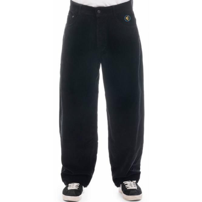 Loud Couture Big Bang Cord Pants Black