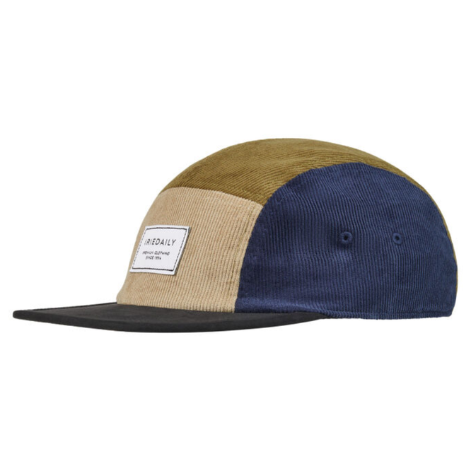 Corvin 5 Panel Cap Olive Navy