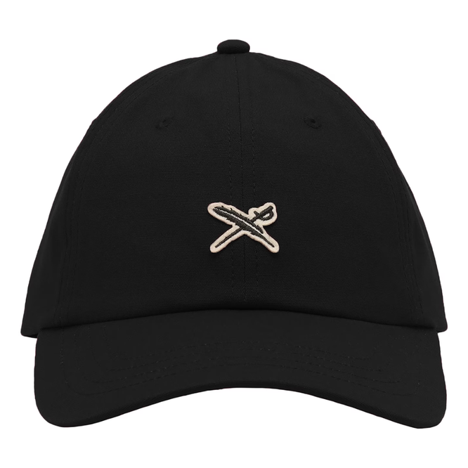 Mini Flag Dad Cap Black