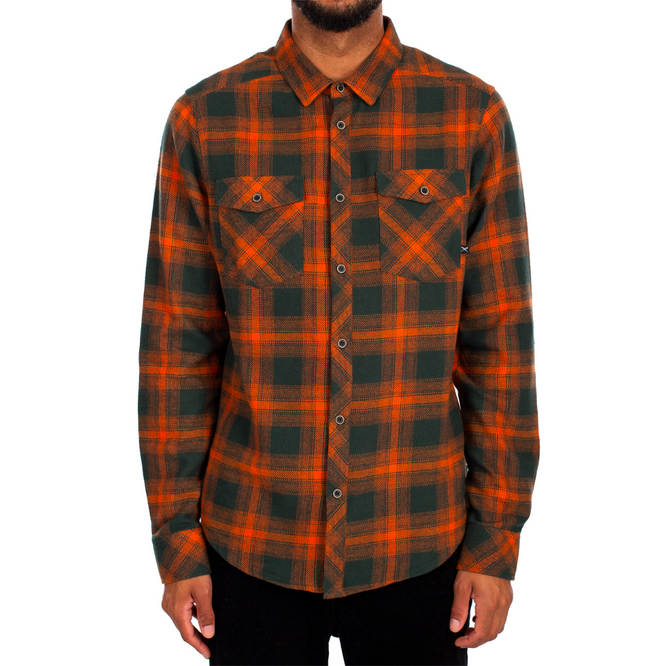 Rosomako 2.0 LS Shirt Orange/Green