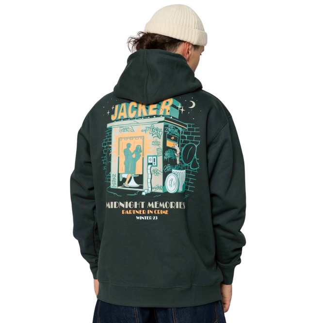 Memories Hoodie Green