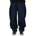 Nostalgia Baggy Pants Washed Blue