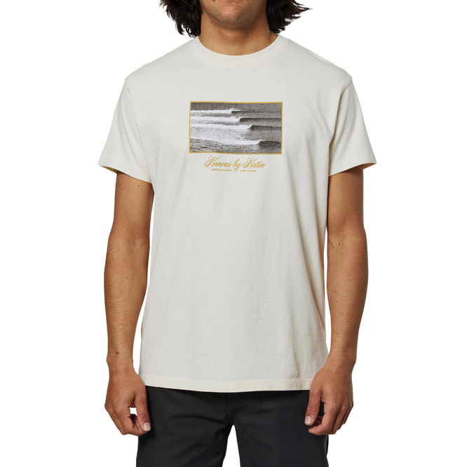 Cord T-shirt Vintage White
