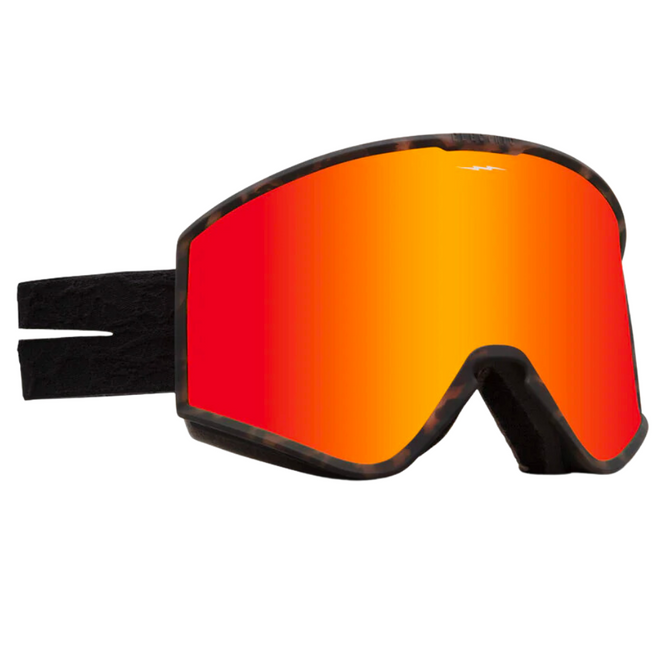 Kleveland Black Tort Neuron + Red Chrome Lens Snowboard Goggles