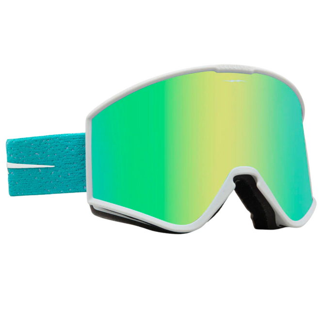 Kleveland Crocus Speckle + Green Chrome Lens Snowboard Goggles