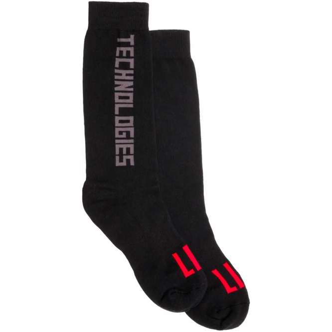 Riding Snowboard Sock Black