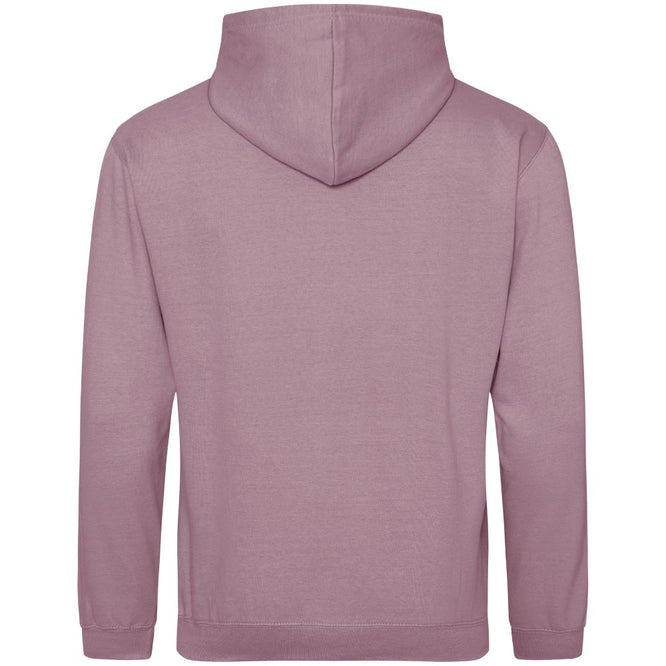 Lightweight Script Hoodie Dusty Purple