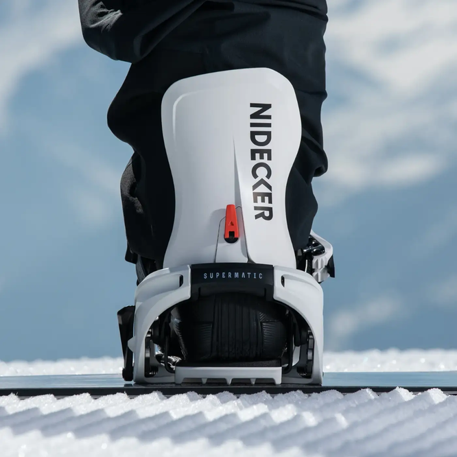 Supermatic® LT White 2027 Snowboard bindings