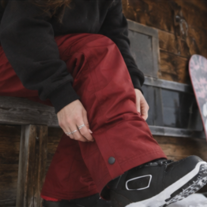Star Snowboard Pants Cabernet