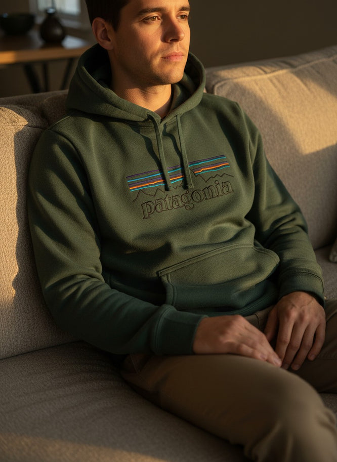 P-6 Logo Uprisal Hoodie Canopy Green