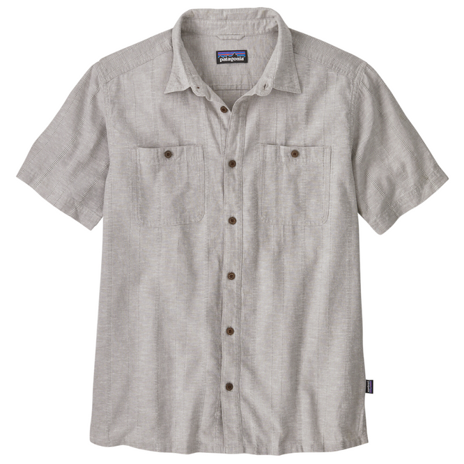 Back Step Shirt Swell Dobby Salt Grey